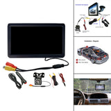 RearView Monitor Screen 7' Easy Installation 10M Video Cable Backup Truck