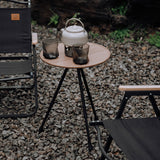 Camping Table Portable Mini Tea Coffee Desk Tripod Table Desk for Camping Hiking Backpacking Fishing