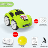 Mini RC Intelligent Sensor Car Radio Controlled Electric Cute Remote Control Car Cartoon Mode Smart Music Light Vehicle Toy
