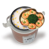 12V 24V Mini Rice Cooker Car Truck Soup Porridge Cooking Machine Food Steamer Electric Heating Lunch Box Meal Heater Warmer