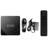 Android 10.0 KH3 TV Box 2GB 16GB Allwinner H313 Quad Core 2.4G WiFi 100M LAN HDR 3D Smart TV Box for Home Movies EU Plug