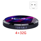 H96 MAX X4 TV Box, Android 10.0 Player Smart Home 2.4Ghz WiFi TV Box for Smart TV