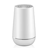 New Bluetooth speaker bass hifi small steel gun barrel Card mini round sound wireless microphone