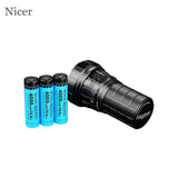 IMALENT LED Flashlight 18000LM R60C USB High Powerful Light Waterproof with 21700 Battery Caving Patrolling Searching Fishing