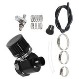 Blow Off Valve Kit Performance Filter Black Turbo Splitter Valve Dump Valve Kit for Polaris RZR Xpt 16-2021 Turbo Billet