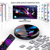 H96 Max X3 2020 tv player Android 9.0 TV BOX Amlogic S905X3 4GB 128GB 2.4G&5G Wifi BT 1000M 8K 4K Set top box Media Player