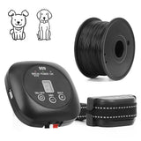 Pet Electronic Dog fence System Vibration Shock sound Rechargeable IP67 for small large dogs training collars dog accessories