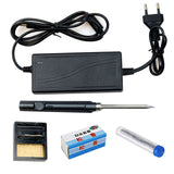 SH72 Electric Soldering Iron 65W MINI portable adjustable temperature welding solder station DC5525 24V Power Supply