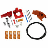 3D Printer Accessories PTFE Spring Dual Gear Right Hand Dual Extruder Kit for Creality CR-10S PRO Ender-3