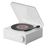 Bluetooth Speaker Wireless Music Speaker Clocks Music Box Retro TF Card MP3 Speakers With Alarm Clock Charging