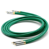 Pair Mcintosh RCA Cable Copper + Silver plated Core Audiophile HiFi Audio Line