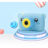 Kids Instant Camera For Children Print Camera 1080P Digital Camera For Kid Bear Shape Cartoon Photo Camera Toy Christmas Gift