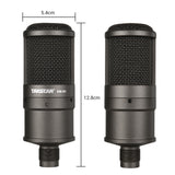 TAKSTAR SM-8B Side-address Microphone High Sensitivity Condenser Mic with Windscreen Mounting Adapter for Recording Broadcasting