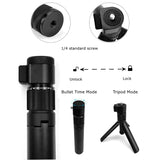 Bullet Time Bundle Kit Invisible Selfie Stick Tripod Handle 1/4" Screw 28-111cm Adjust Compatible with Insta 360 One/One X/One R