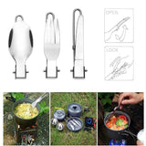 Outdoor Camping Teapot Pot Hiking Picnic Teapot Set Portable Cookware Combination Aluminum Tableware with Tea Cup