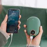 Portable Hand Warmer Rechargeable Reusable Usb Battery Hand Heater Pocket Warmer Kawaii Power Bank Grzejnik Winter Parts AH50NB