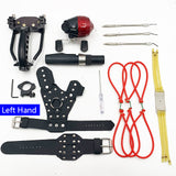 Catapult Fish Shooting Metal Hunting Catapult Folding Wrist Ball Clip Rubber Band Strong Outdoor Dart Shooting Reel Fishing Game