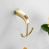 Bathroom Hardware Accessory Series Soild Brass Towel Rack Paper/Toilet Brush Holder Corner Shelf Robe Hooks Gold New Arrival