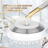 EMS Scalp Applicator Comb LED Electric Massage Head Hair Growth Treatment Liquid Serum Oil Brush for Prevent Hair Loss Tool