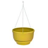 2pcs Succulent Yard With Chain Flower Pot Indoor Outdoor Balcony Solid Garden Home Decor Heavy Duty Plastic Automatic Watering
