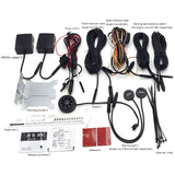 Universal 24Ghz Millimeter Wave Radar BSD Blind Spot Detection System Horizontal 65.61ft Vertical 13.12ft Change Lane Safer