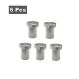 2/4/5PCS Stainless Steel Bench Dogs Workbench Peg Brake Stops Table Workbench Positioning Planing Plug for 19/20MM Dog Hole
