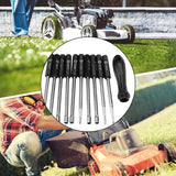 Carburetor Screwdriver Set Adjustable Lawn Mower Carb Tuning Kit With Storage Case  Plastic Handle And A Metal Rod Tools Set