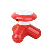 Good Healthy Mini Electric Massager 3-Legged Massage Knob for Body Foot Board Back Neck USB Charging
