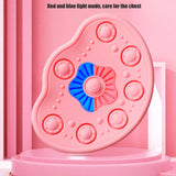 Electric Breast Massager Vibration Wireless Dredging Channel Chest Massaging Tool Hot Compress Breast Massager