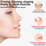 Electirc Scraping Facial Neck Massager Vibration Wrinkle Removal Face Lifting Tightening Face Slimming Skin Rejuvenation