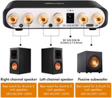 Q100 2.1 Channel Hi-Fi Bluetooth 5.0 Power Amplifier Class D Mini Stereo Audio Amp Speaker Subwoofer Wireless Receiver 80W+40Wx2