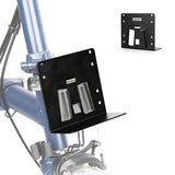 Bike Bag Adapter Folding Bikes Front Bag Block Adapter Bracket Aluminum Alloy Cycling Bicycle Bag Installation Parts