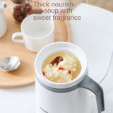 Production Of Ceramic Health Mini Travel Electric Stew Pot Water Cup Heater OEM