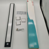 LED Smart Ultra-Thin Human Body Infrared Sensor Light 2.6W For Bar Cabinet Wardrobe Aisle Wine Cabinet Light