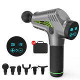 30 Levels Massage Gun Muscle Relaxation Massager Vibration Fascial Gun Fitness Equipment Noise Reduction Design For Male Female