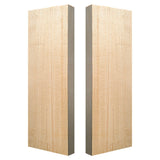Wooden Violin Panels Replaces for Electric Guitar 4/4-1/8 Violin Accessory Musical Instruments DIY Project Parts