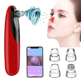 WiFi Facial Visual Blackhead Remover Vacuum with Camera 30X HD Visible Face Pore Cleaner Acne Extractor Probes for Women Men