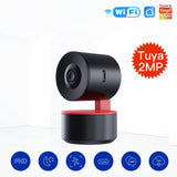 WiFi Tuya Smart Home Shaking Head Machine Motion Detection Night Vision Function 1080P Wireless Security Camera with Smart Life