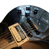 Tune-O-Matic Bridge And Tailpiece With Studs Set For ABR-1 Bridge Style Les Paul LP Electric Guitar Replacement