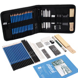 36Pcs Drawing Sketch Pencil Set With Full Accessories Art Supplies Stationery Supplier Sketchbook Paiting Sketch Pencil Pens Kit