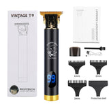 LCD Hair Trimmer For Men USB Rechargeable Hair Clipper Electric Shaver Professional Barber Beard Trimmer Hair Cutting Machine