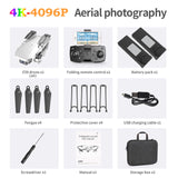 2021 RC Drone Photograp UAV Profesional Quadrocopter E59 with 4K Camera Fixed-Height Folding Unmanned Aerial Vehicle Quadcopter