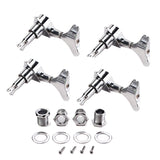 Dropship-4R Electric Bass Guitar Tuners Machine Heads Bass Guitar Tuning Pegs Tuning Keys Buttons Chrome Guitar Parts