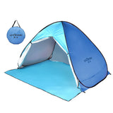 Outdoor Camping Tent Pop-up Fun-Play Tent Automatic Instant Tent UV Protection Tent Sun Shade Awning for Camping Beach Backyard