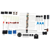 Unassembled DIY Geiger Counter Parts Kit Module Nuclear Radiation Detector with Sound and Light Alarm Function