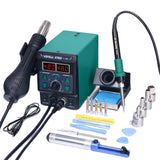 8786D Phone Repair BGA SMD Soldering Station Soldering iron Hot Air Soldering Station DIY Digital Rework Station
