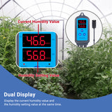 Inkbird IHC-200 WiFi Pre-Wired Digital Humidity Controller Moisture Regulator Tool Humidistat Dehumidistat Smart Home Free App