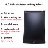 NEWYES 8.5 inch Ultra-thin LCD Writing Tablets Portable E-Writer Paperless Kids Gifts for Drawing Board Free Shipping(Black)