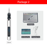 Electric Rotary Tool Grinding Pen for Light-Duty DIY Crafting Polishing Waxing Drilling Engraving Silver