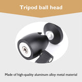 Mini Ball Head Q39 360 Degree Rotating Panoramic Aluminum Tripod Head with 1/4 inch Screw Hole for DSLR Camera Camcorder